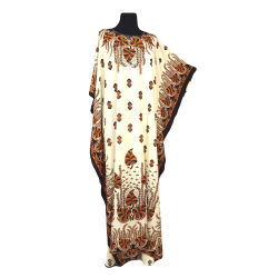 Womens Noorani Long Glittery Kaftan