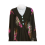 Womens TMS Long Printed Baggy Sleeved Abaya